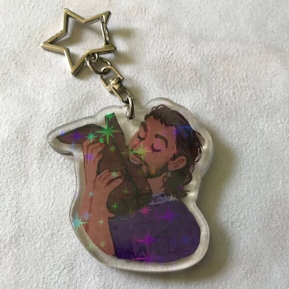 Baldur's Gate 3 Gale Acrylic Keychain - Picture 1 of 1